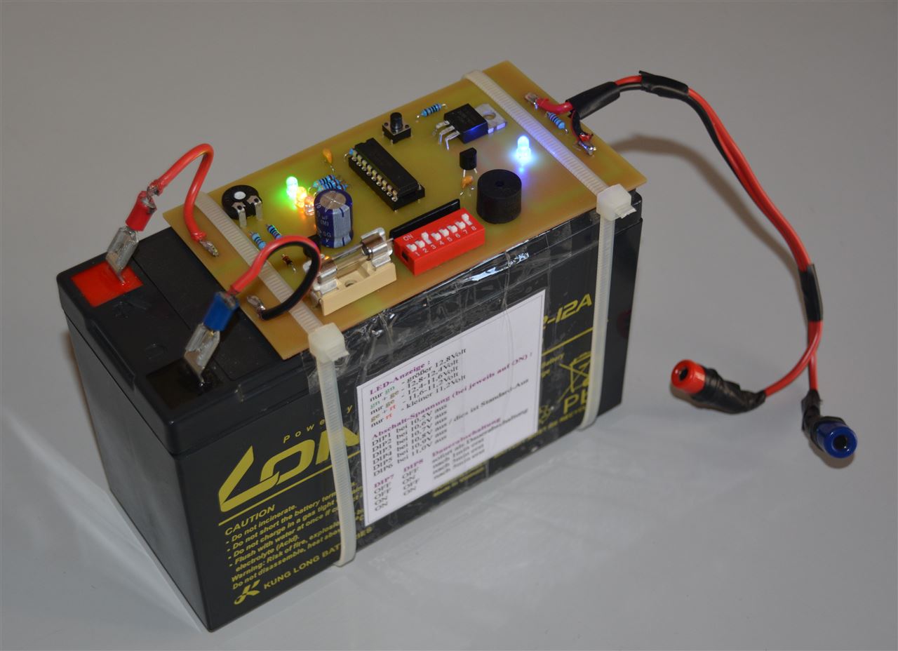 12Volt Batterie Kontroll Wächter